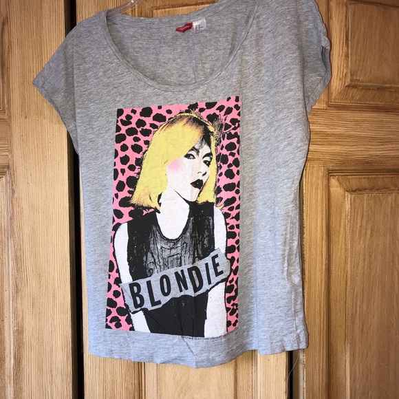 blondie t shirt h\u0026m 